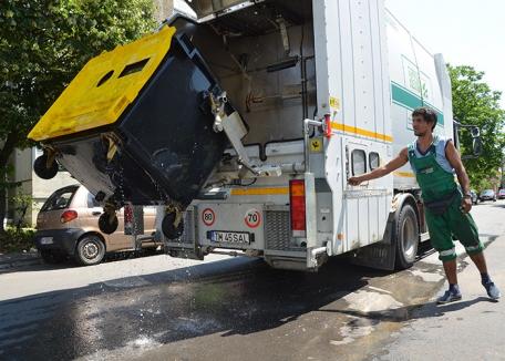 RER Ecologic Service continuă spălarea pubelelor